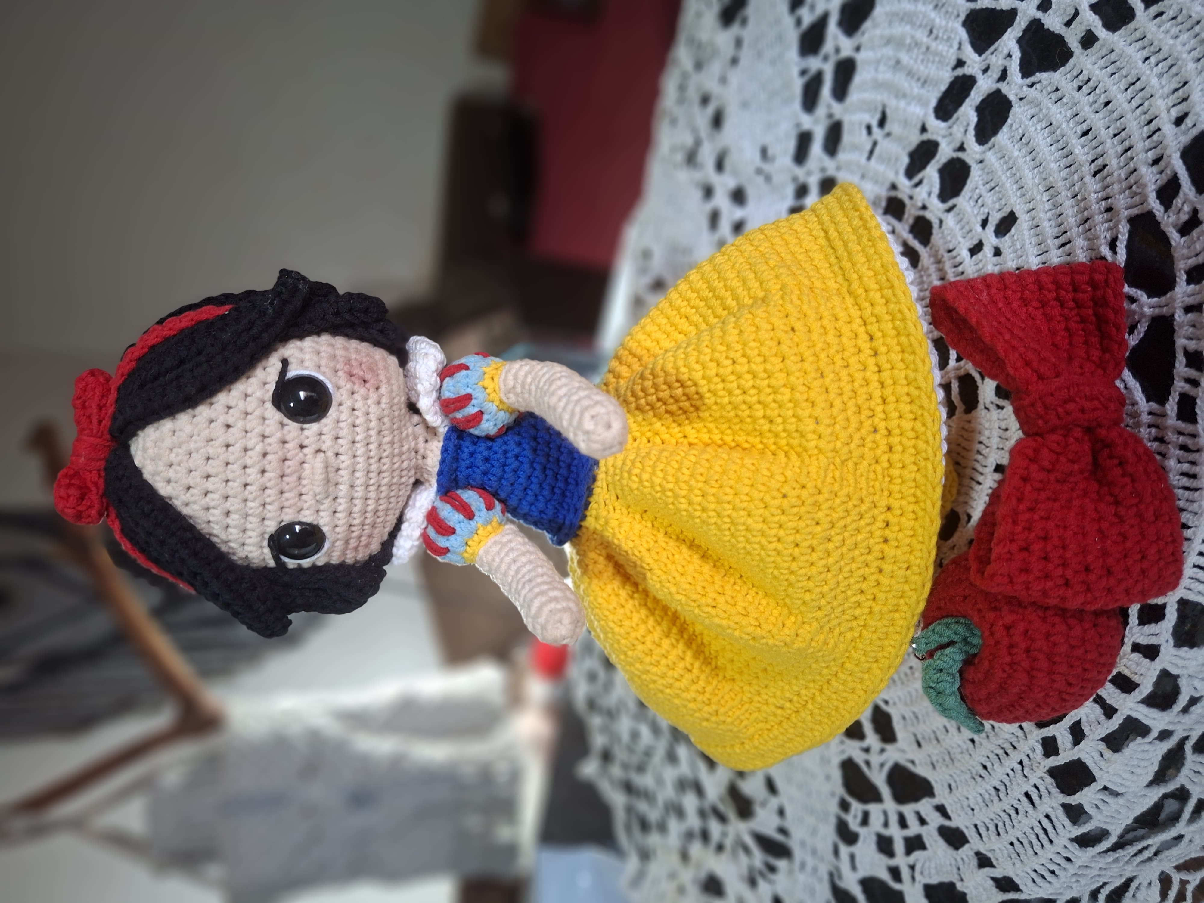Boneca Amigurumi Princesa