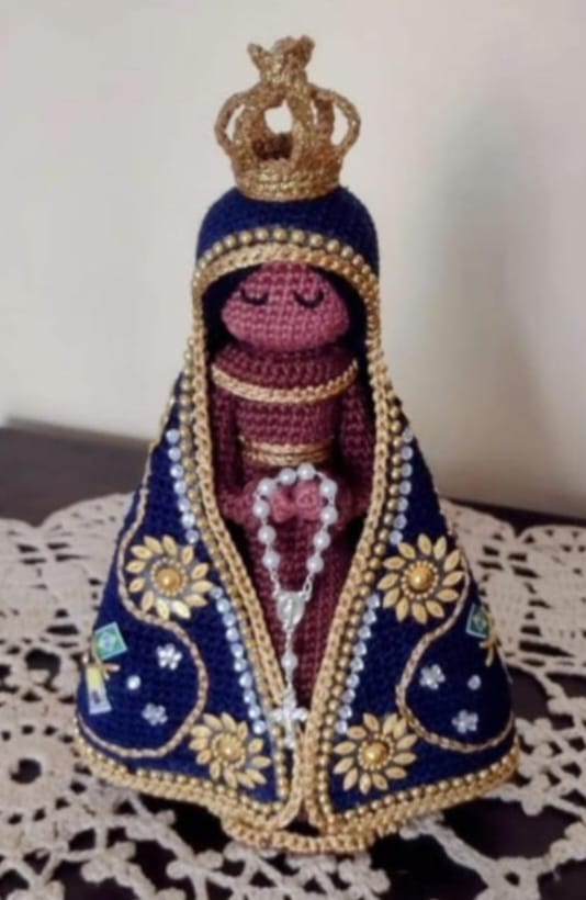 Nossa Senhora Aparecida Amigurumi