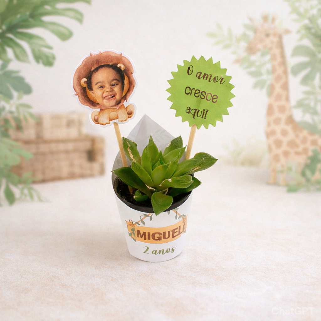 Kit para Suculenta Personalizado