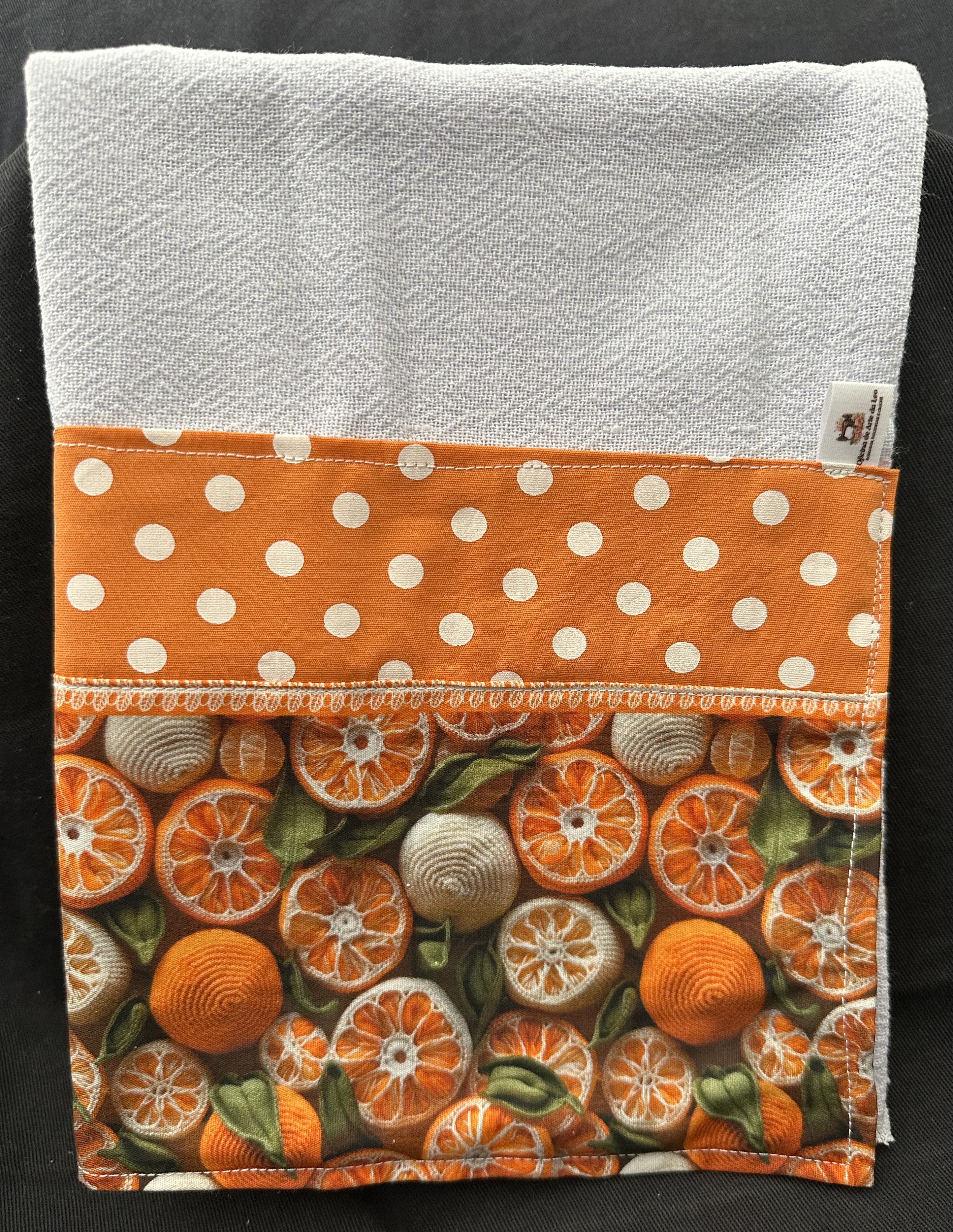 Pano de Prato - Coleção Frutas 3D