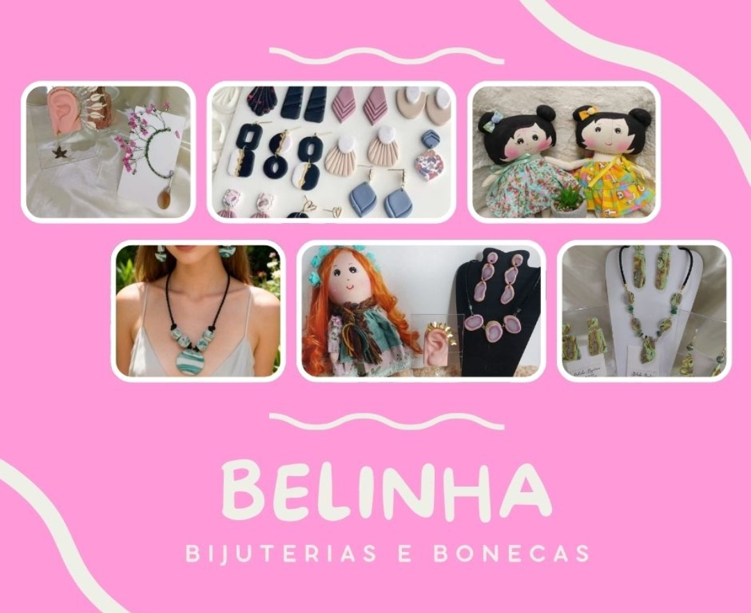 Bijuterias de cerâmica plástica