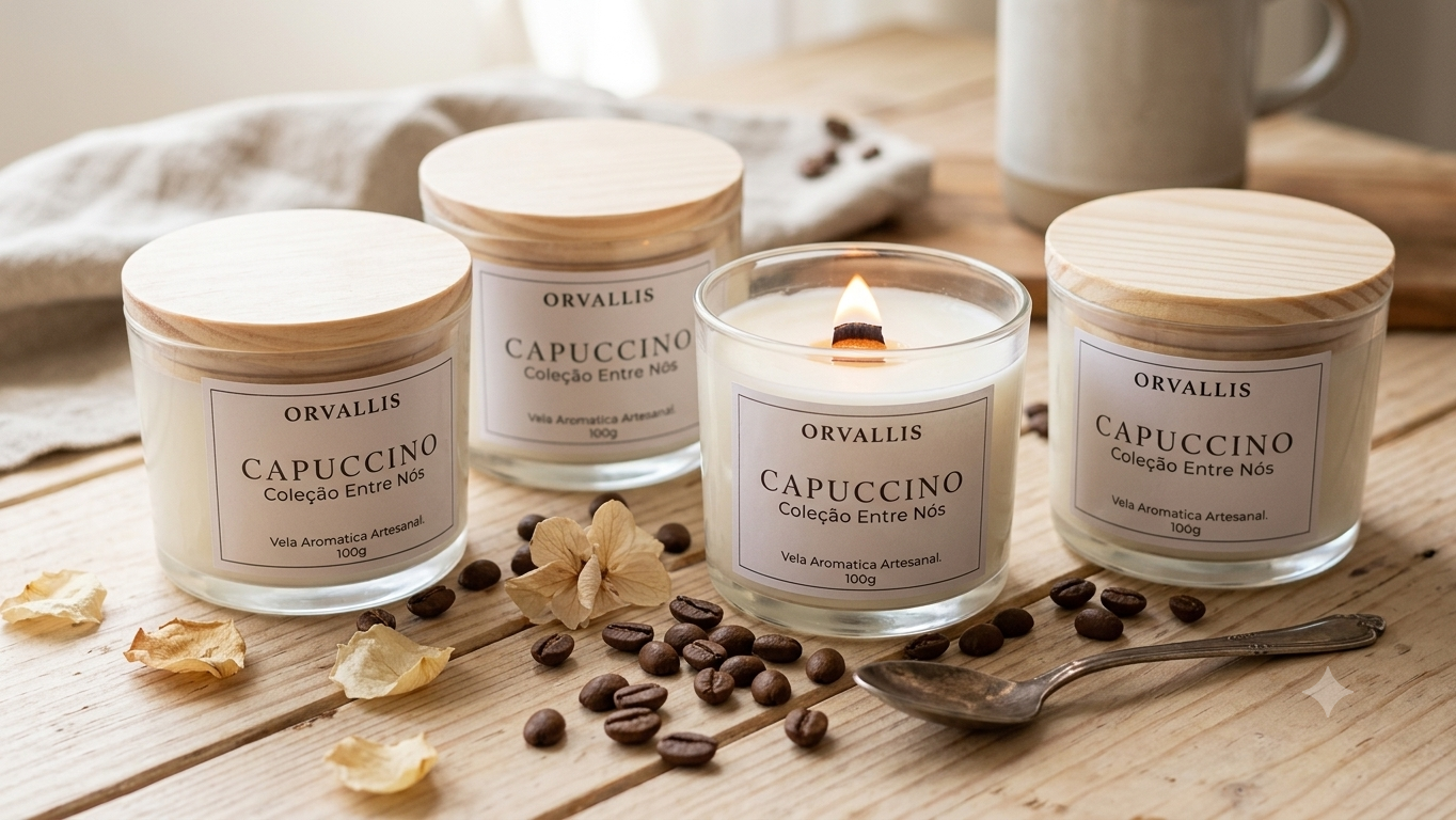 Vela Aromática Capuccino