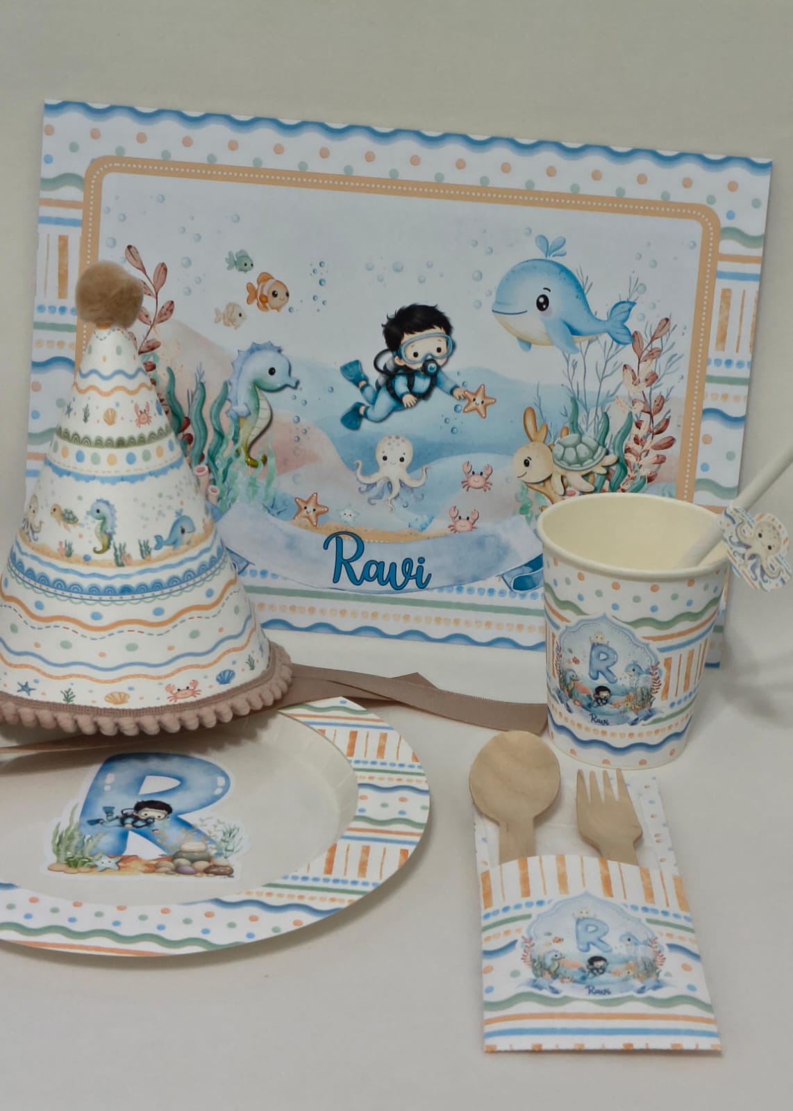 Kit mesa posta infantil