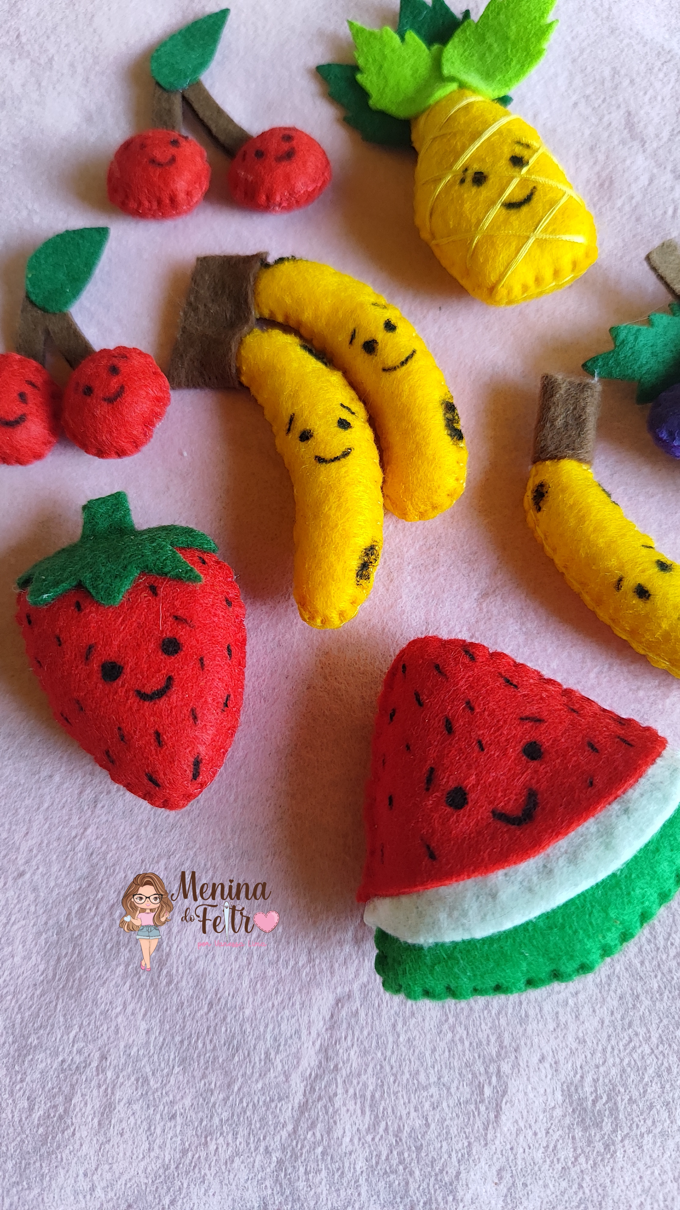 Fruta para vestido infantil