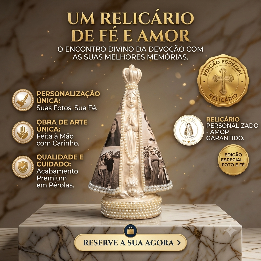 Nossa Senhora Aparecida Relicário