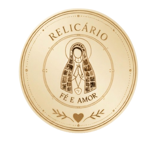 Relicário Fé e Amor